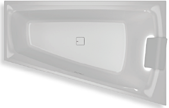 Акриловая ванна RIHO Still Smart L 170x110 LED