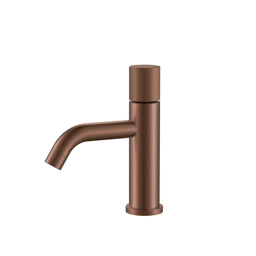 Смеситель Boheme STICK для умыв. BRUSHED BRONZE SPIRALE 121-BRB.4