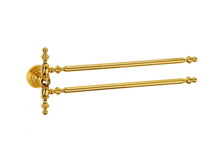 Держатель для полотенца двойной Boheme IMPERIALE 10413