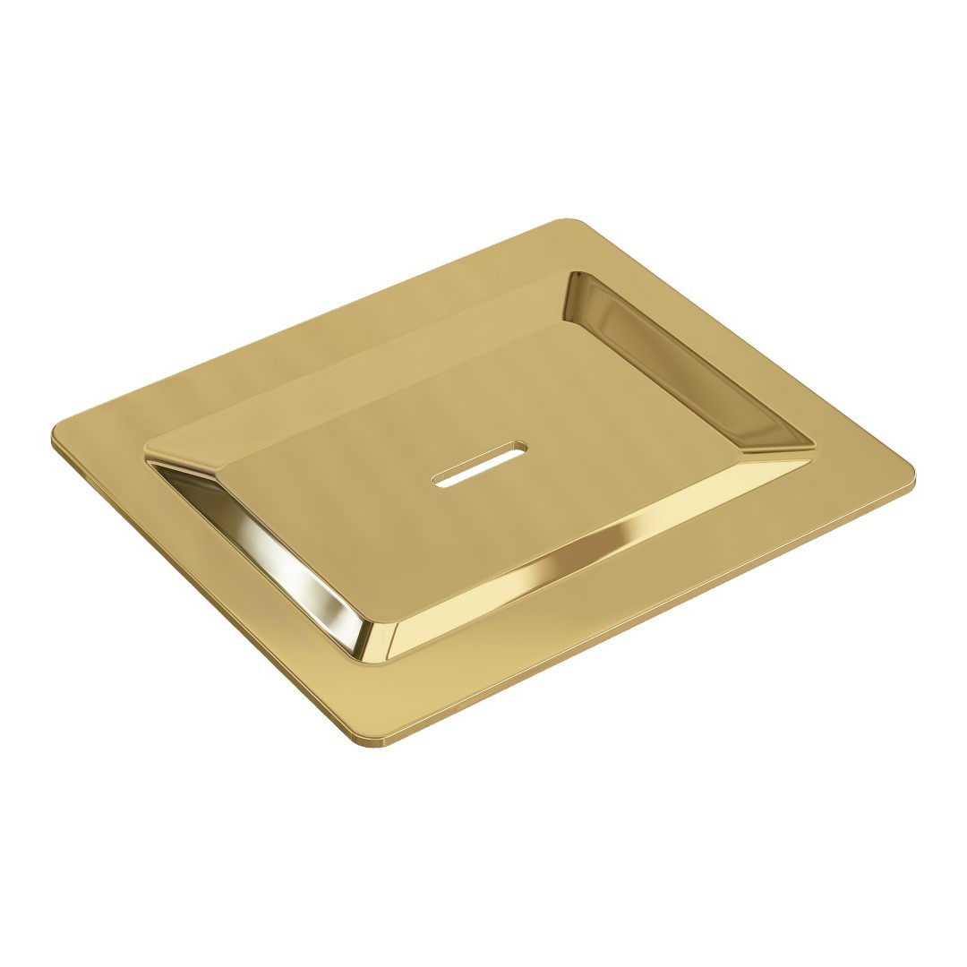 Мыльница для полки Boheme Gold/Золото 10966-G-SOAP