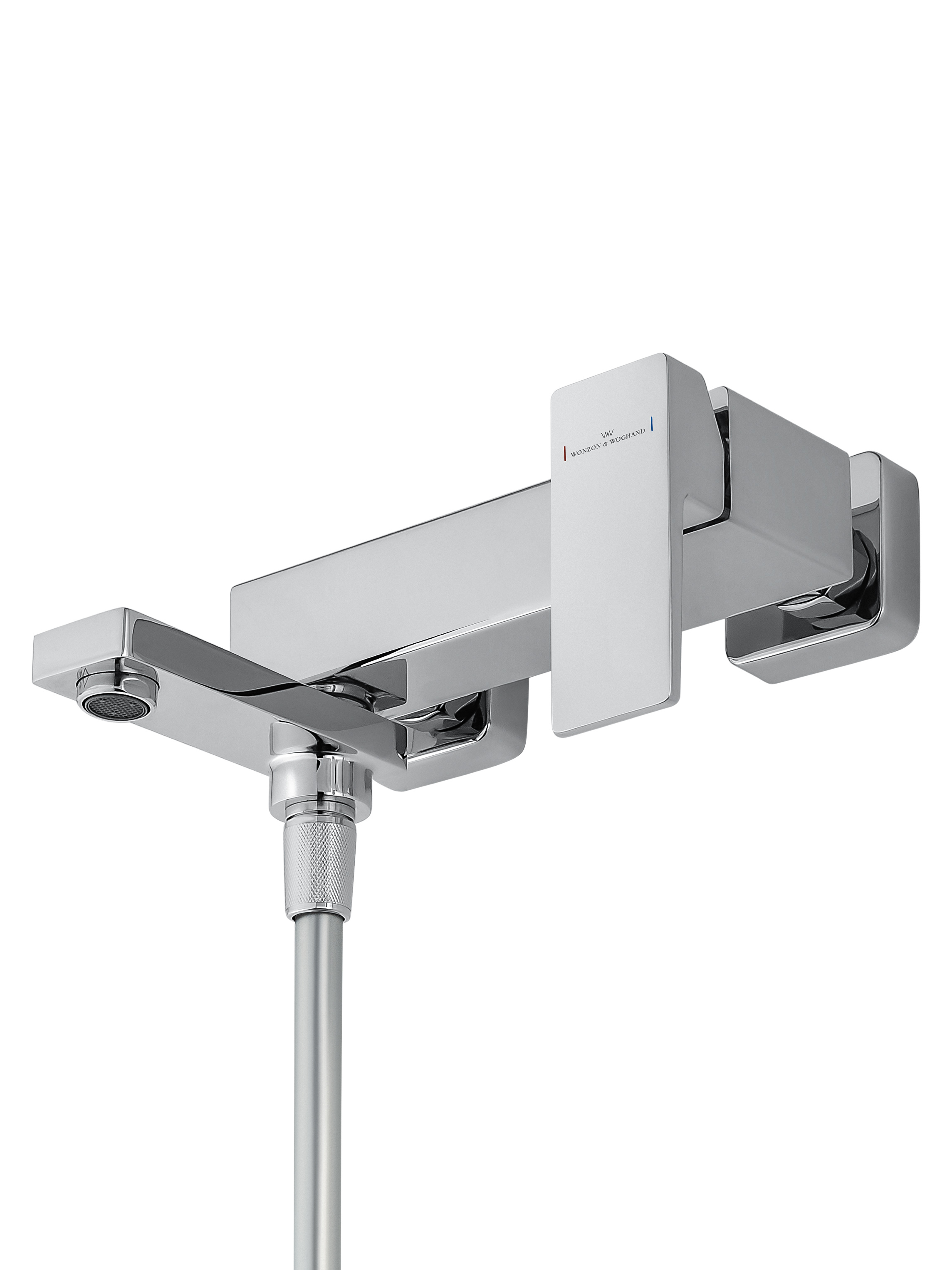 Смеситель для ванны с душем WONZON & WOGHAND CUBE 2.0, Хром WW-88037068-CR