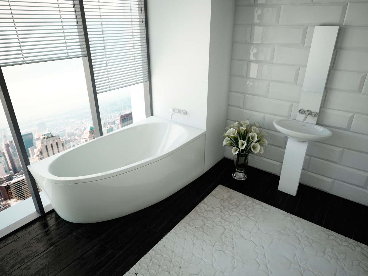 Акриловая ванна Aquatek Дива 170 DIV170-0000003 170х90 см, правая