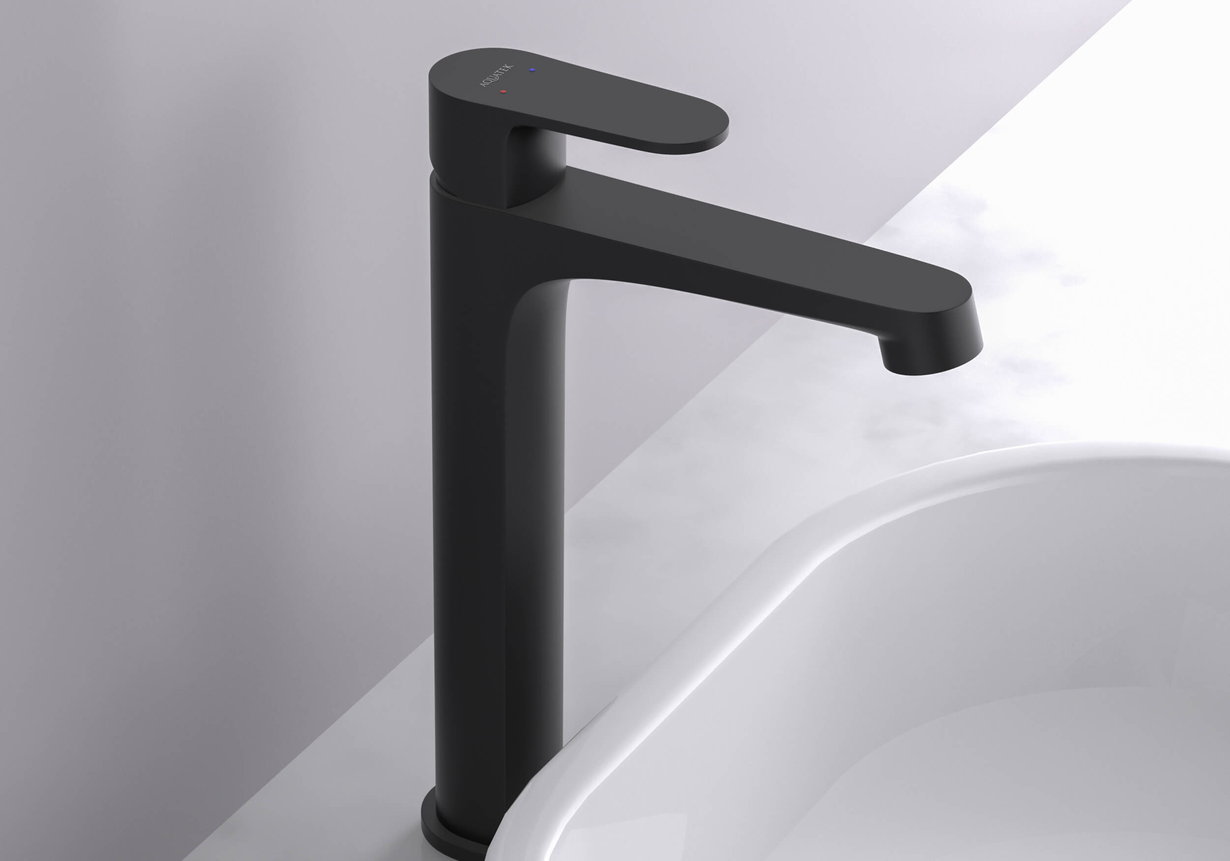 Смеситель Aquatek Оберон 240 AQ1204MB для раковины