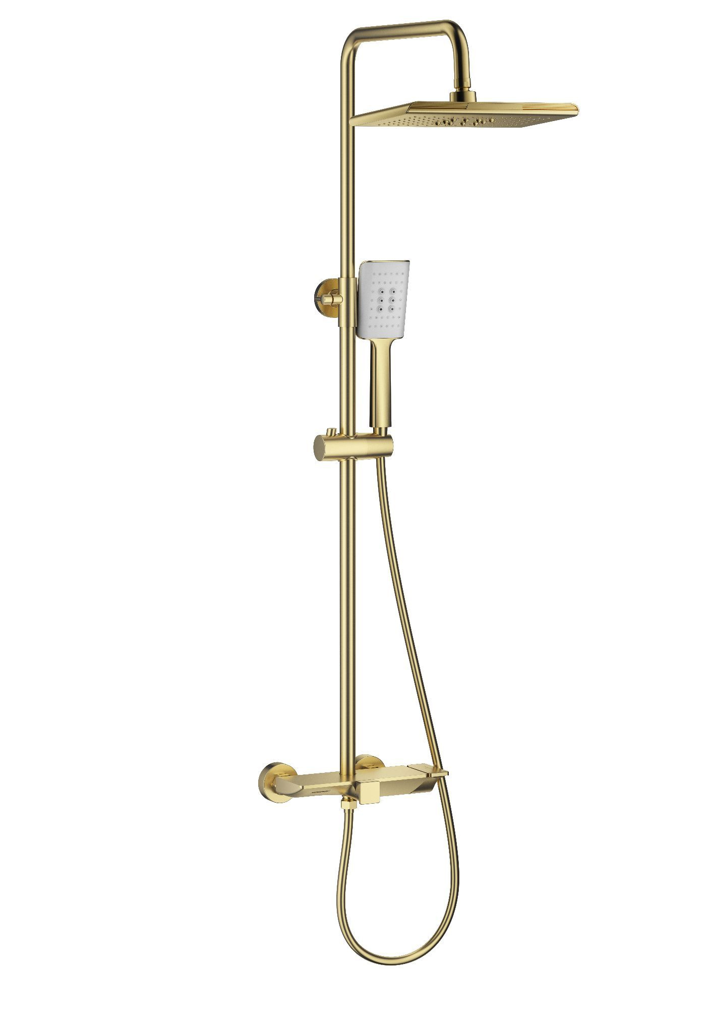 Душевая система WONZON & WOGHAND, Брашированное золото WW-AE33110-BG