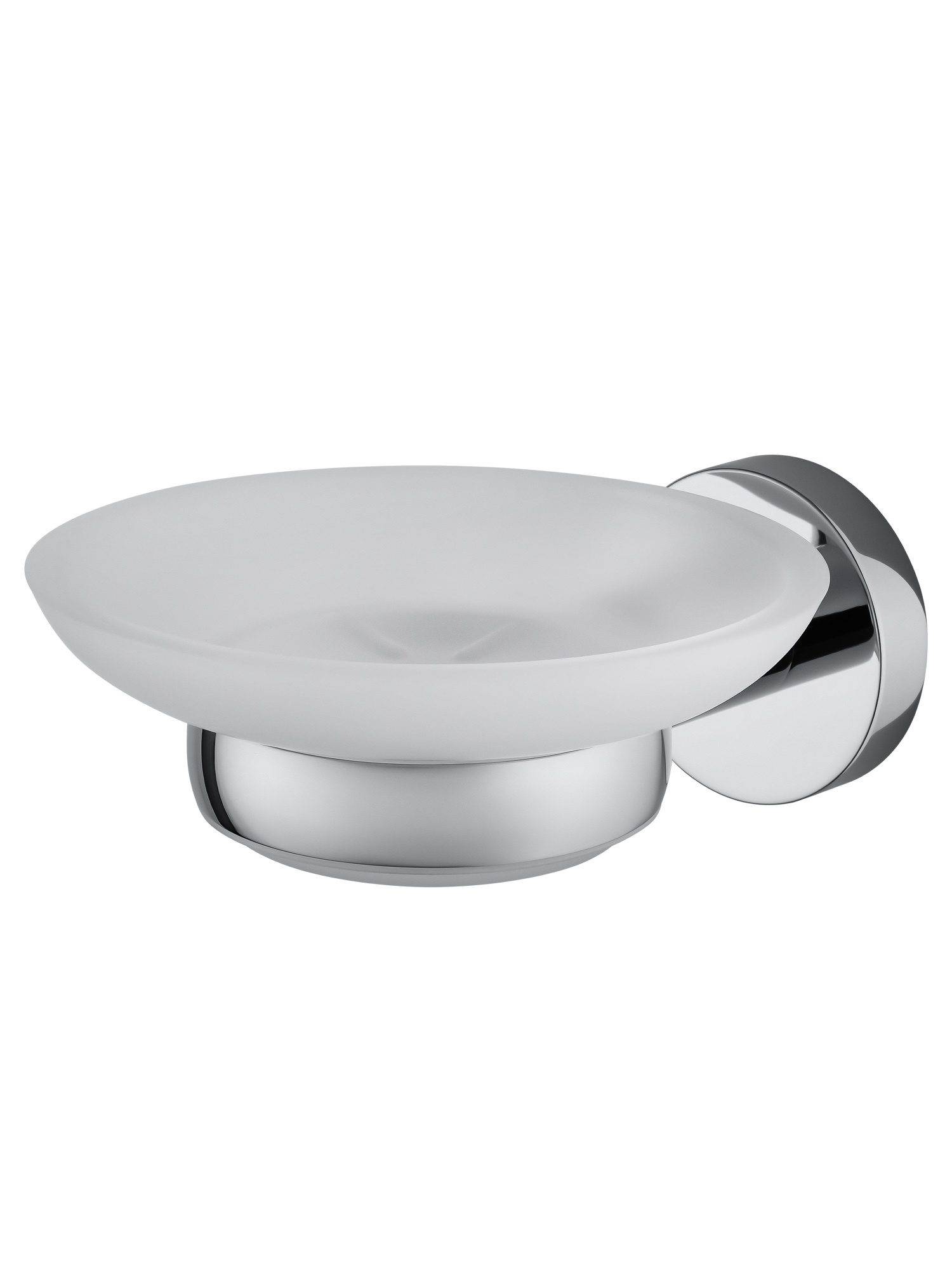 Мыльница с держателем WONZON & WOGHAND EASY, Хром WW-8122