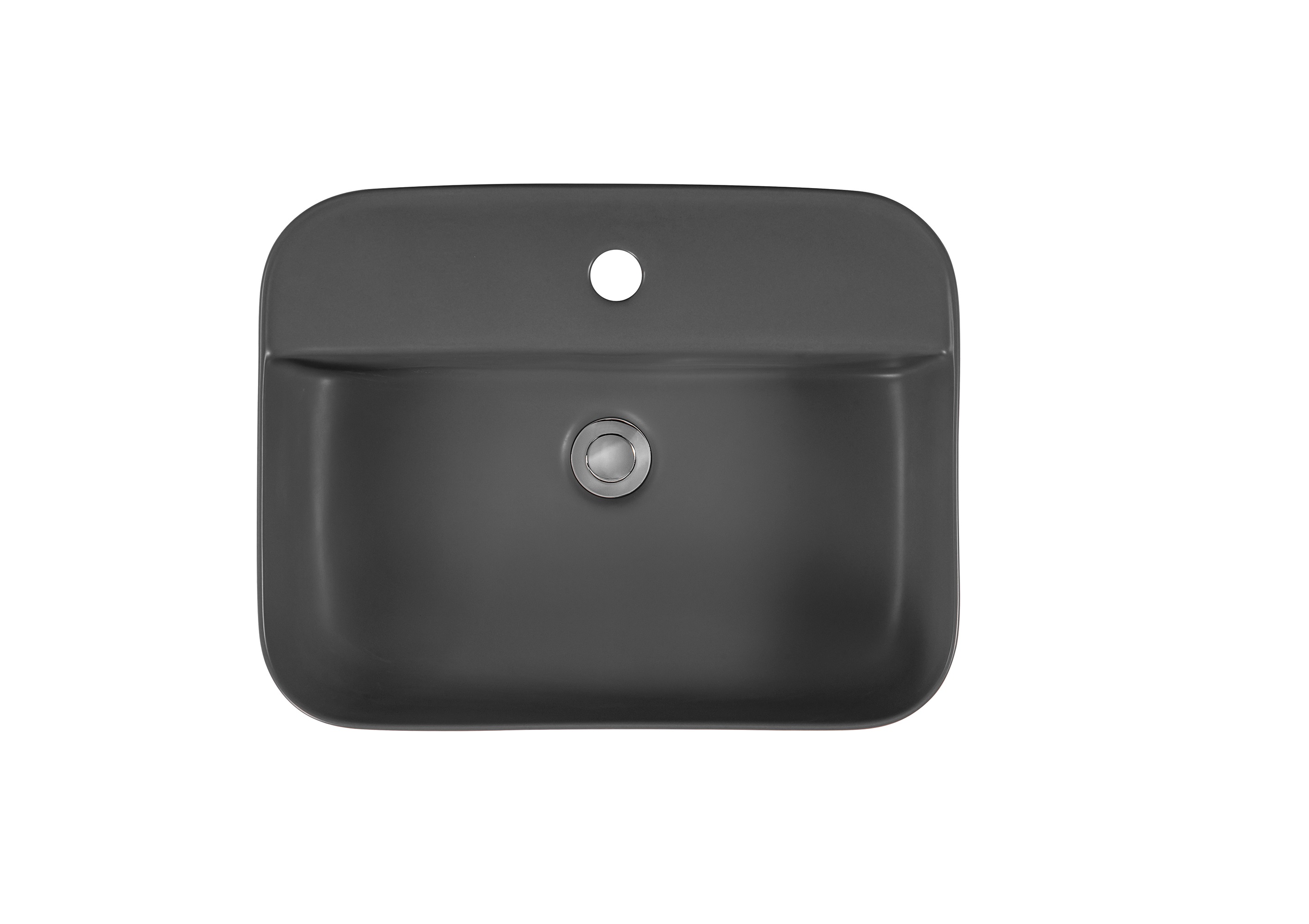 Раковина накладная Aquatek Вега AQ5506-MG серый матовый