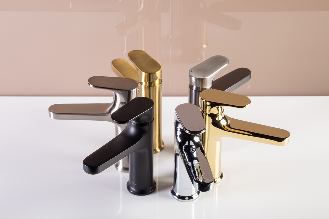 Смеситель для умывальника высокий Boheme SPECTRE Gold 452-G