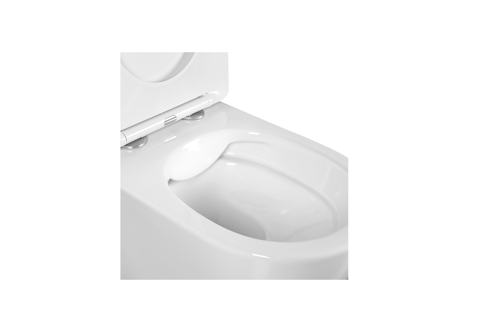 Унитаз подвесной безободковый Aquatek Европа AQ1901-00 с сиденьем Soft Close