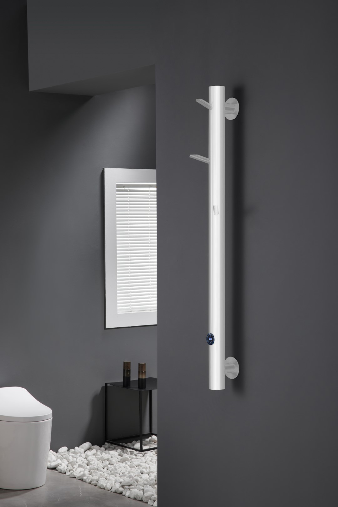 Полотенцесушитель электрический Boheme OAK MATT WHITE 724-MW