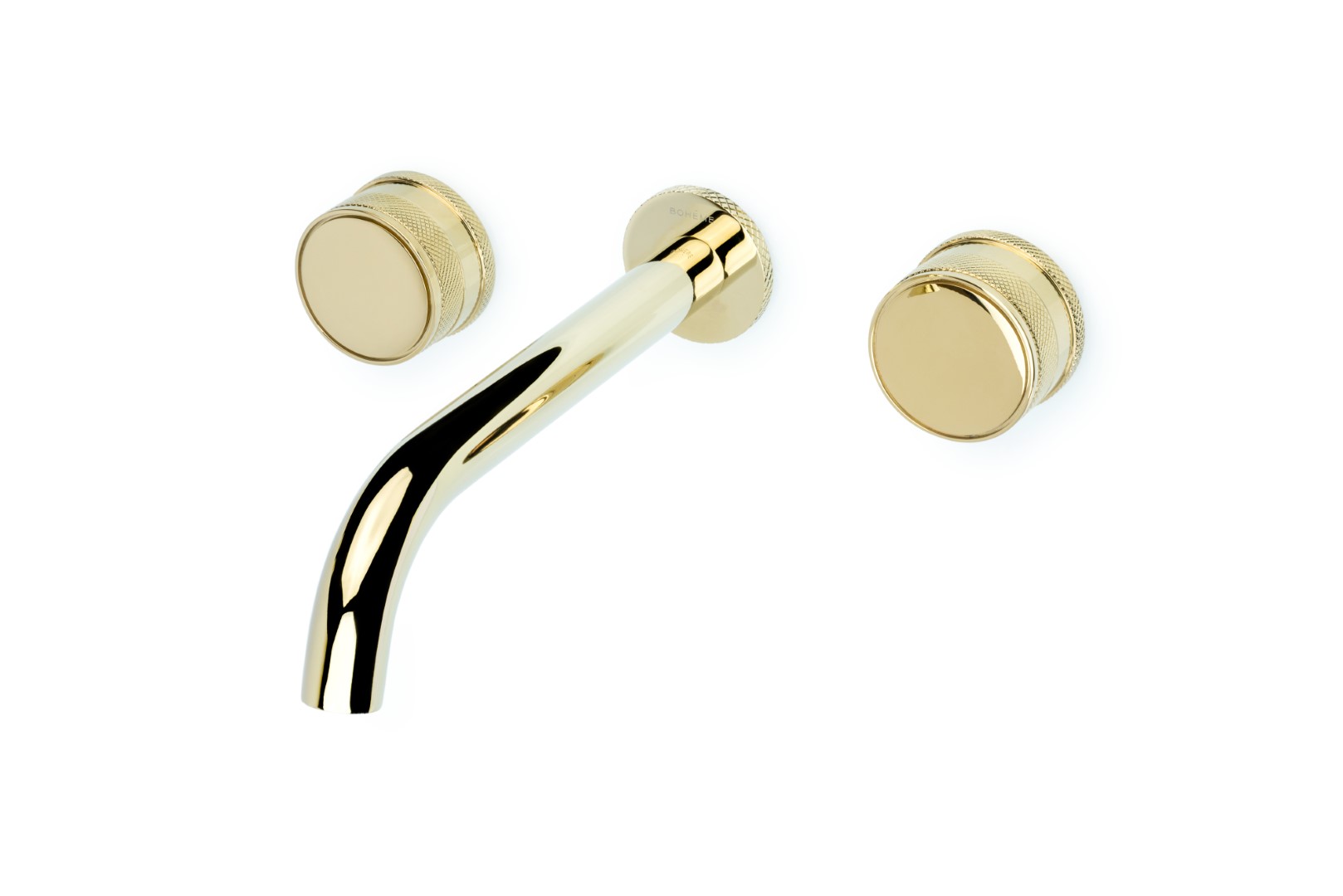 Смеситель из стены Boheme PRESTIGE на 3 отв. GOLD 152-2-G-PR