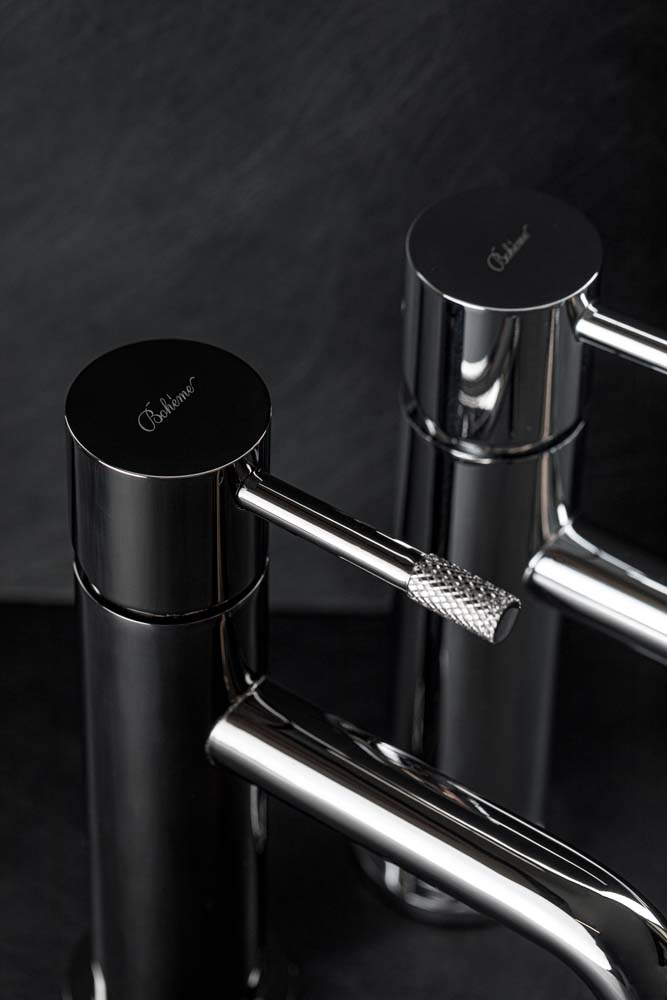 Смеситель для умывальника, Boheme Uno. Shine Gun Metall 461-SGM