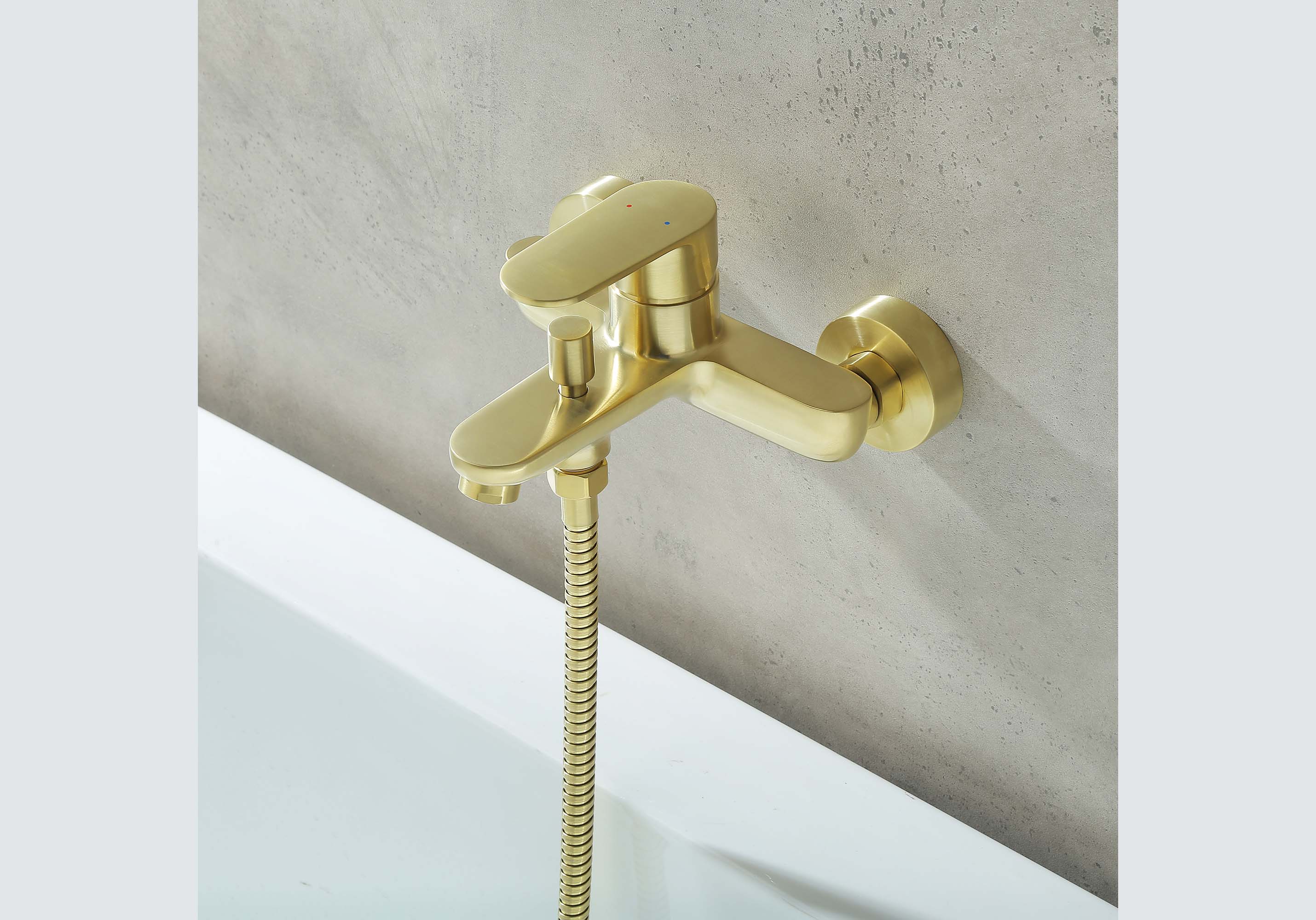 Смеситель Aquatek Ника AQ1840BG для ванны