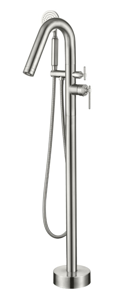Смеситель напольный Boheme ETERNA NICKEL BRUSH 179-NB