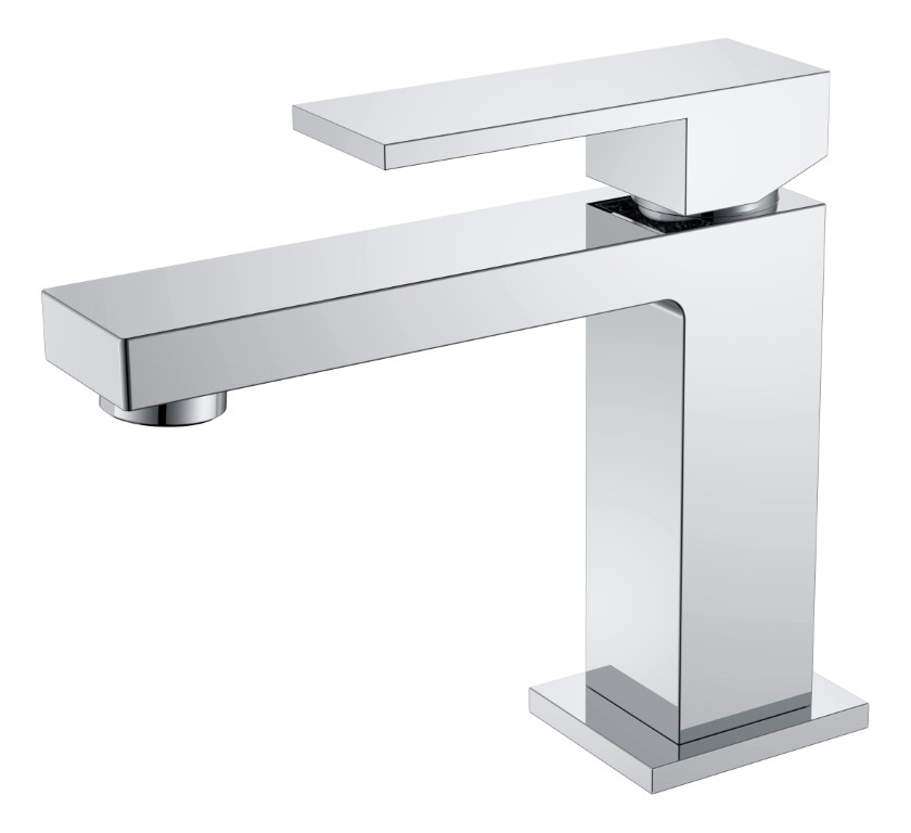 Boheme Cмеситель для умывальника Qubic Chrome 471-CR