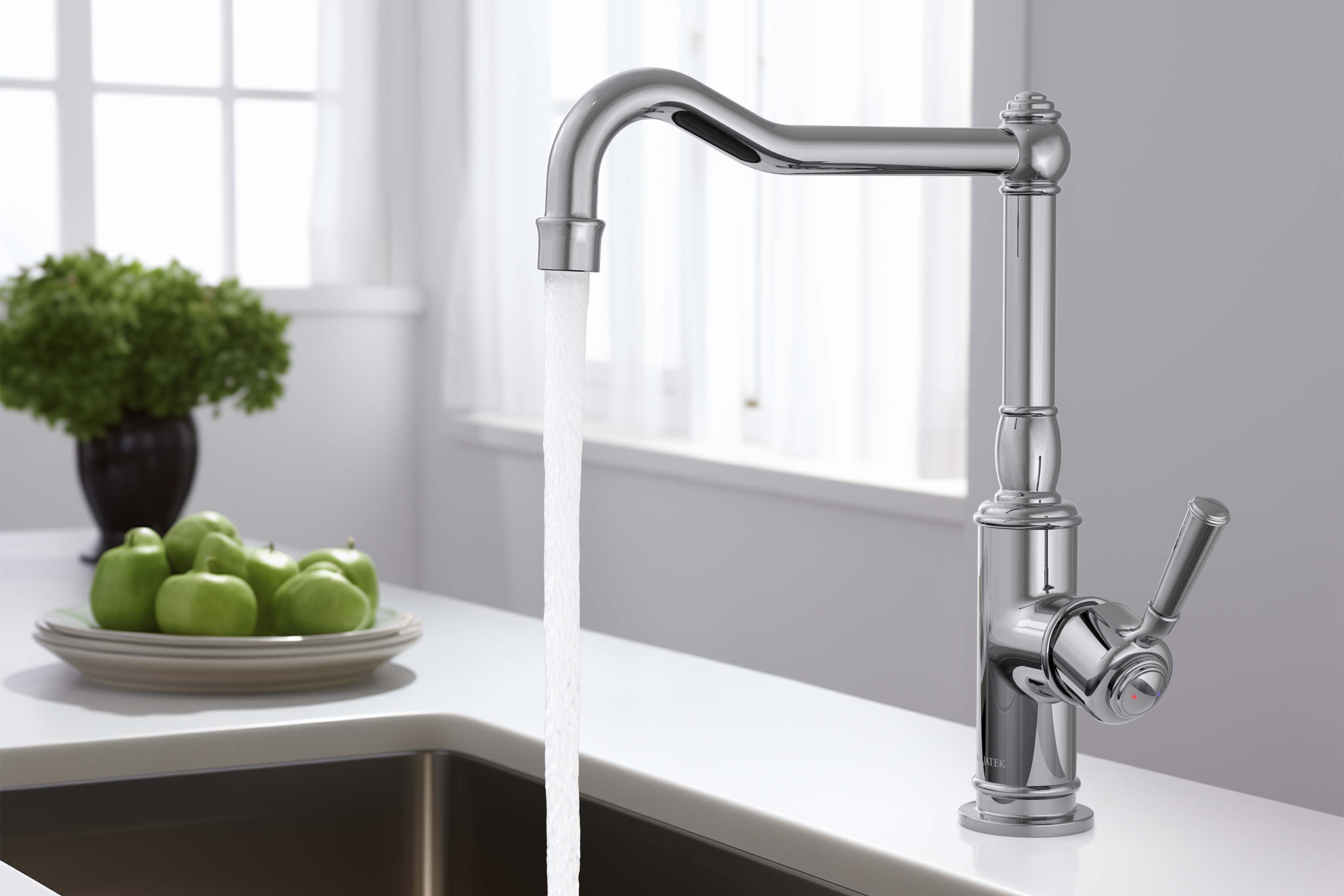 Смеситель Aquatek Классик AQ1580CR для кухни