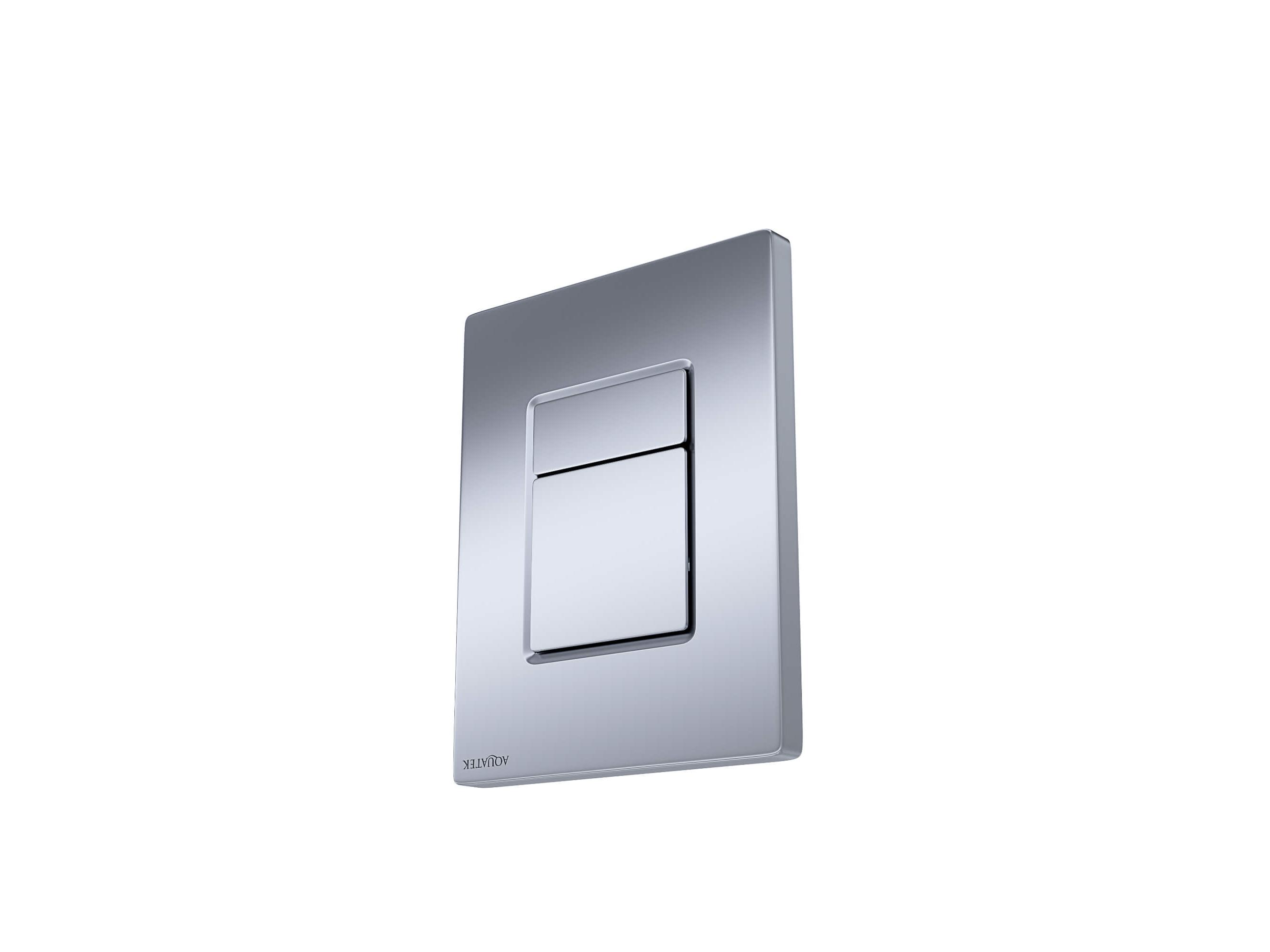 Кнопка смыва Aquatek Pneumo N PNN-0000003 хром матовый