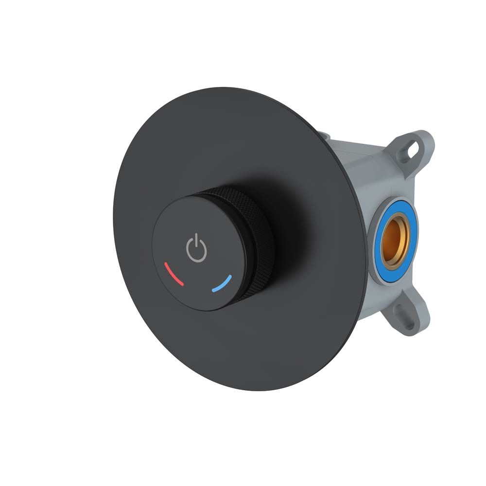 Смеситель автоматический встроенный Boheme TECH Black 154-4-B