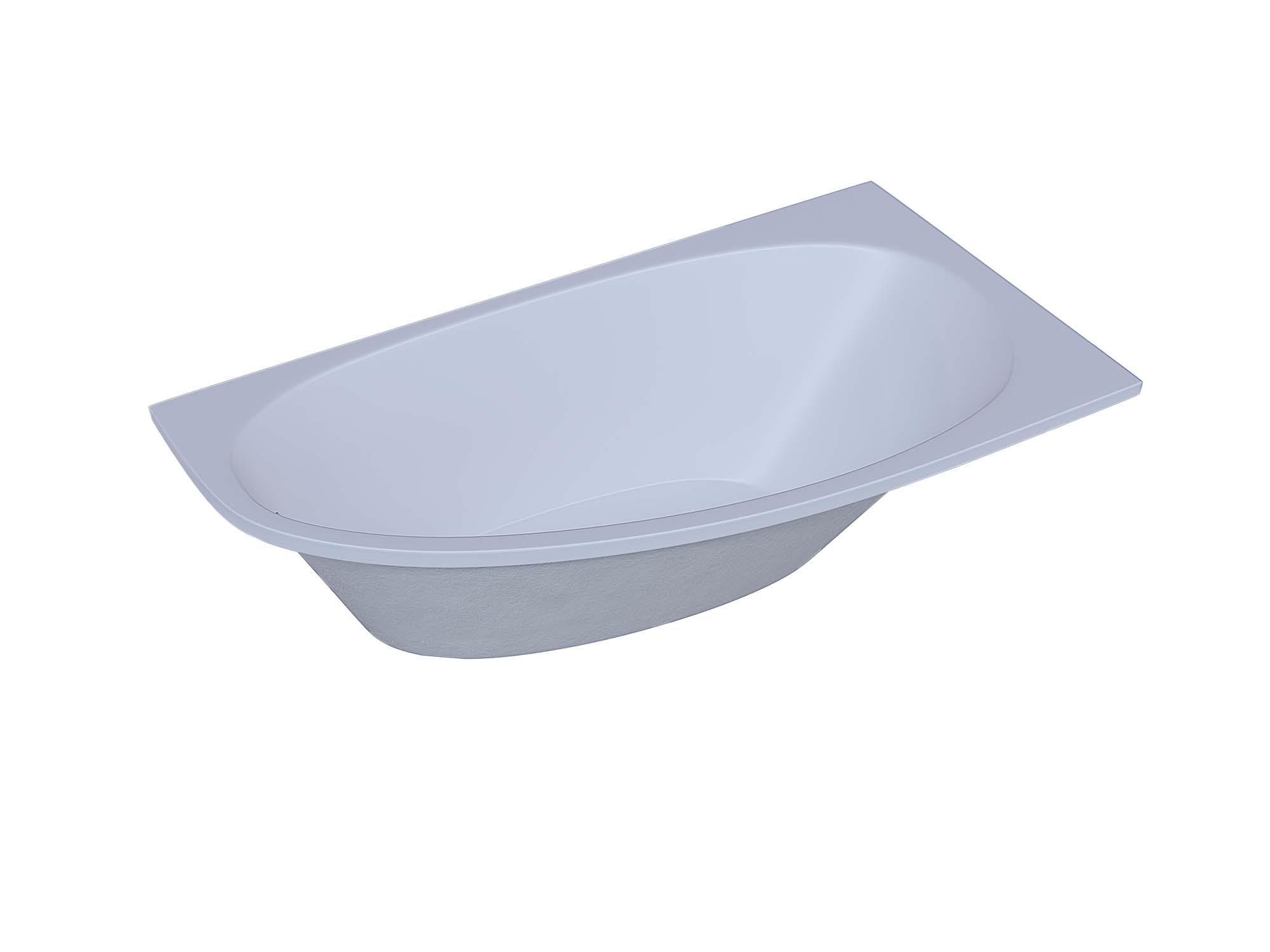 Акриловая ванна Aquatek Дива 170 DIV170-0000003 170х90 см, правая