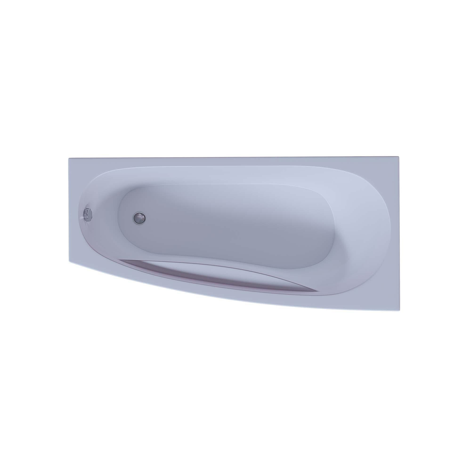 Акриловая ванна Aquatek Пандора PAN160-0000054 160х75 см, правая