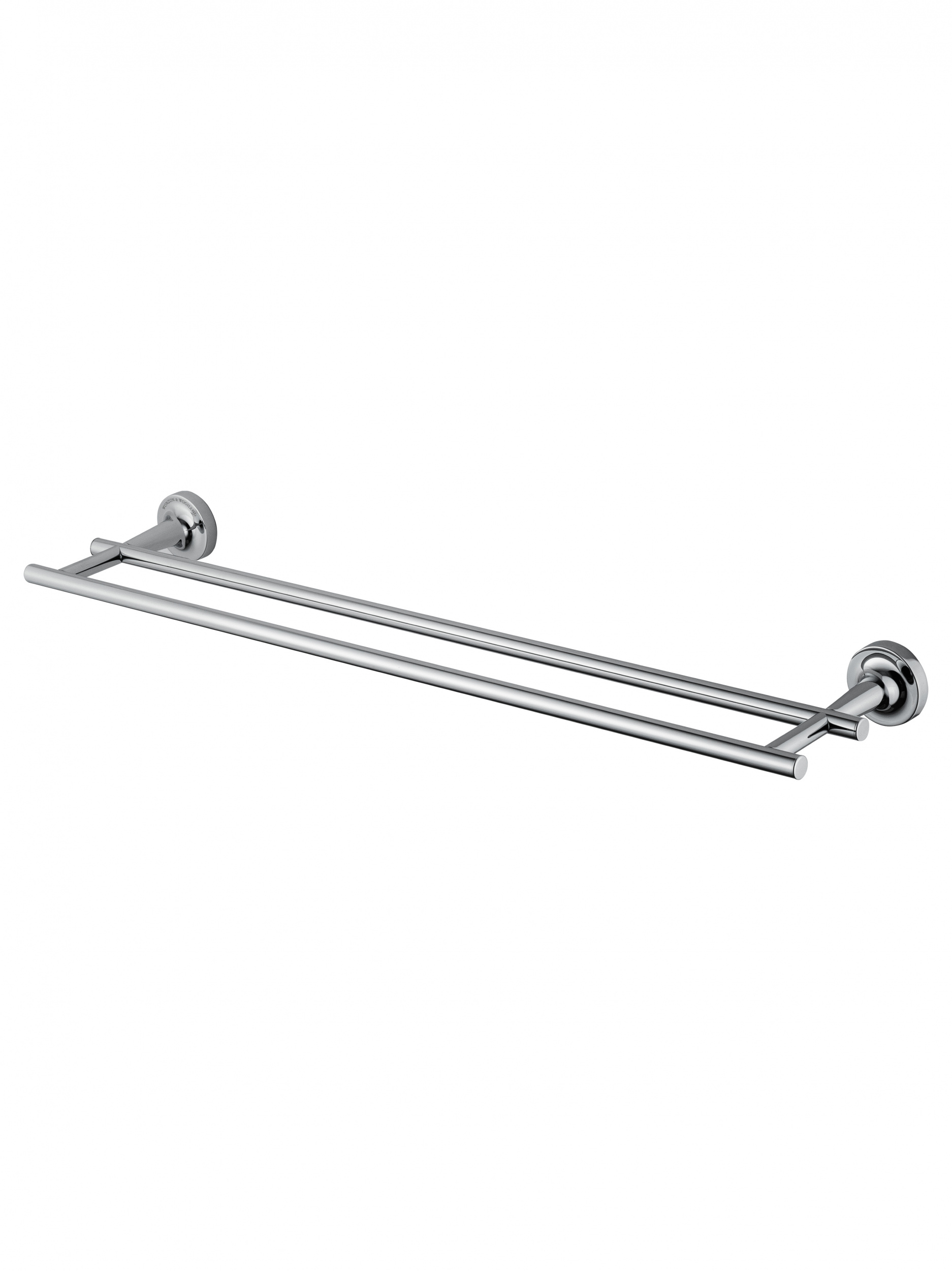 Полотенцедержатель двойной WONZON & WOGHAND SIMPLE, Хром WW-6511