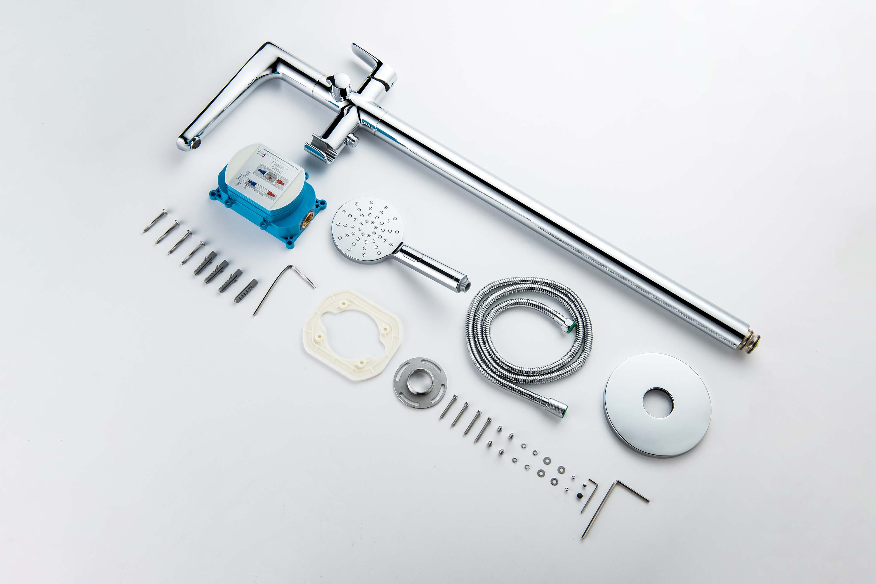 Смеситель Aquatek Вега AQ1145CR для ванны напольный