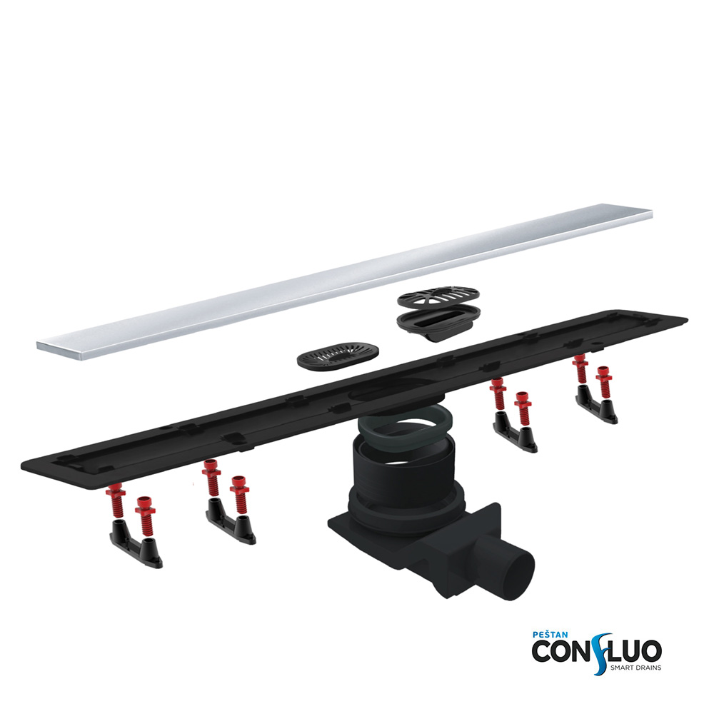 Frameless line 450 линейный трап PESTAN