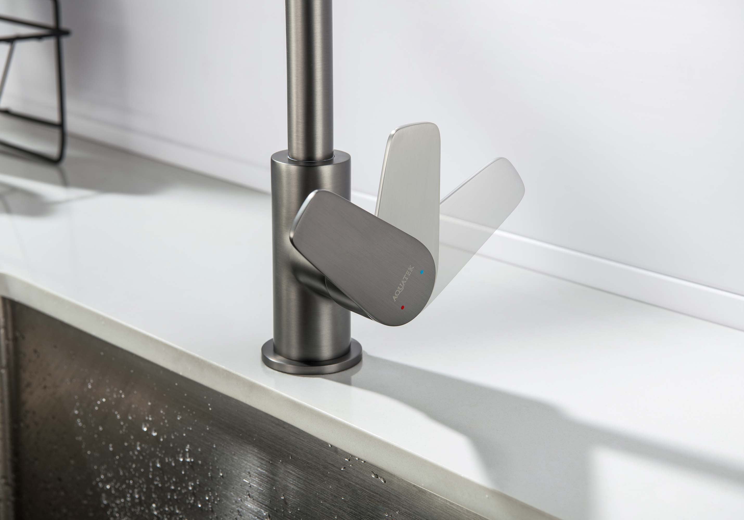 Смеситель Aquatek Бетта AQ1182BGM для кухни