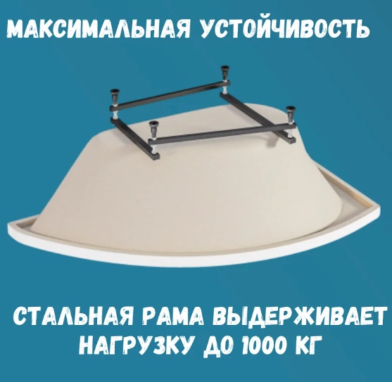 Ванна акриловая 1MarKa Piccolo 150x75 см L Премиум