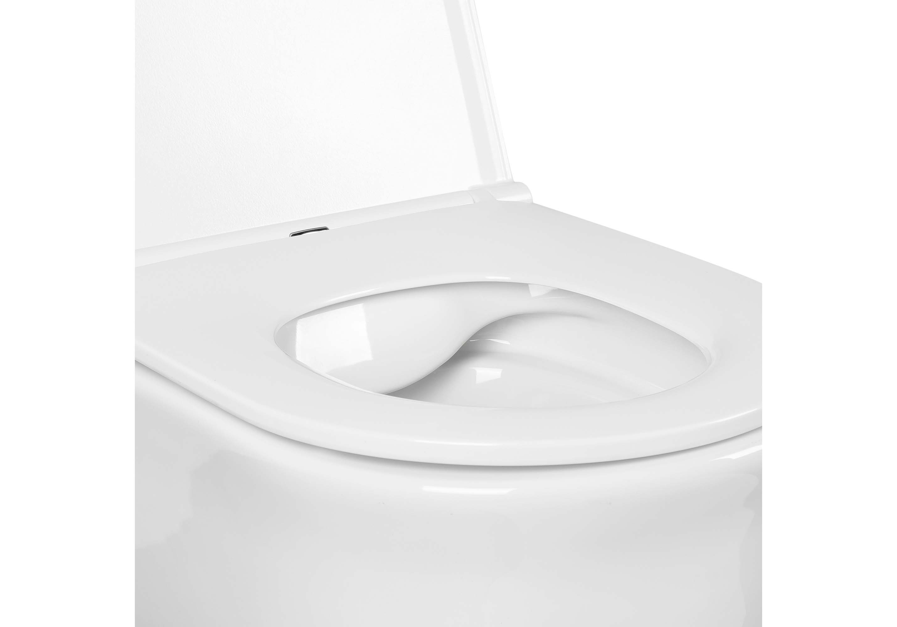 Унитаз подвесной безободковый Aquatek Классик AQ1111-00 с сиденьем Soft Close