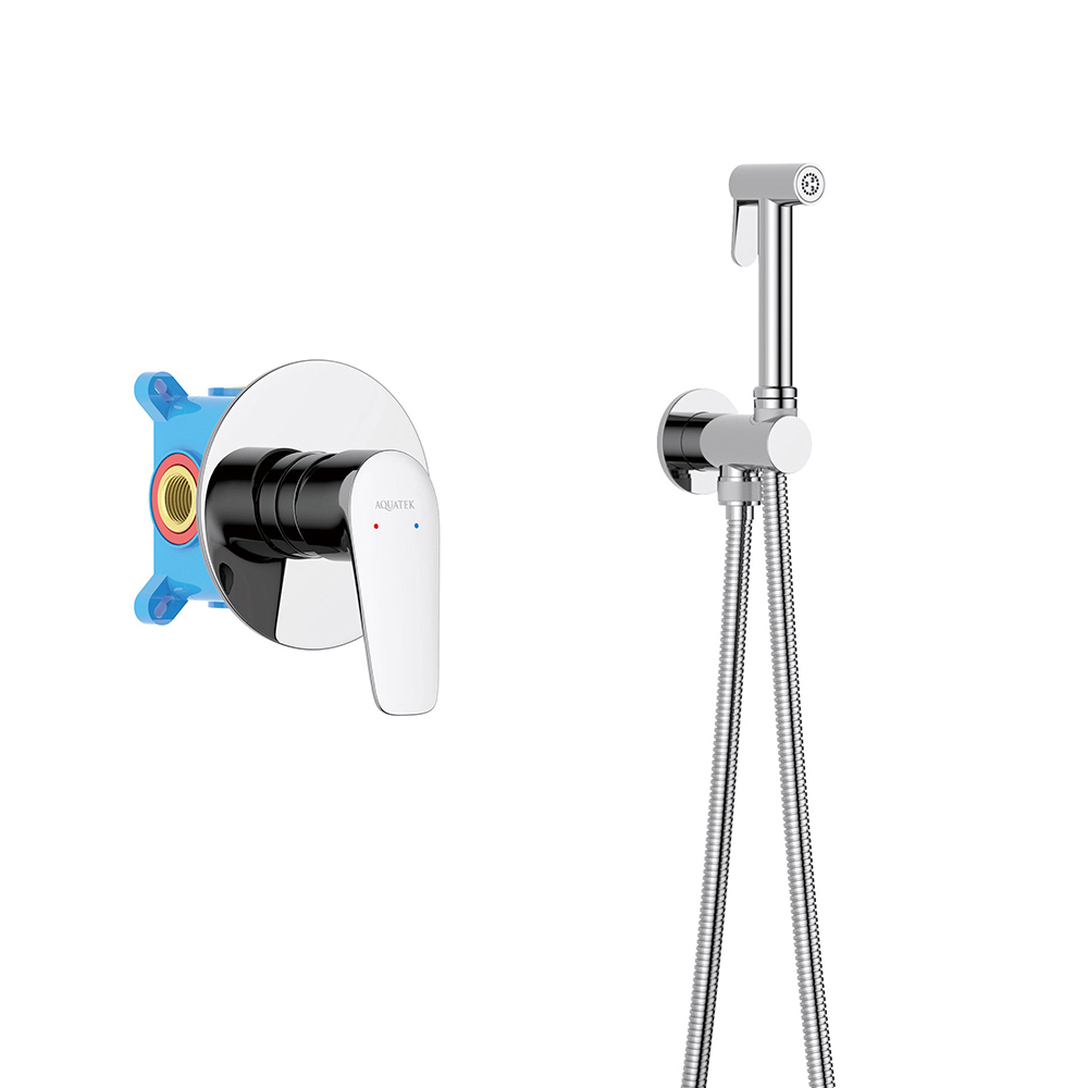 Гигиенический душ со смесителем Aquatek Бетта AQ1119CR