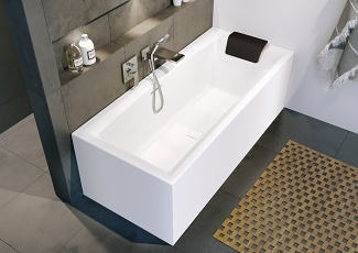Акриловая ванна Riho Still Square Elite 180x80 L