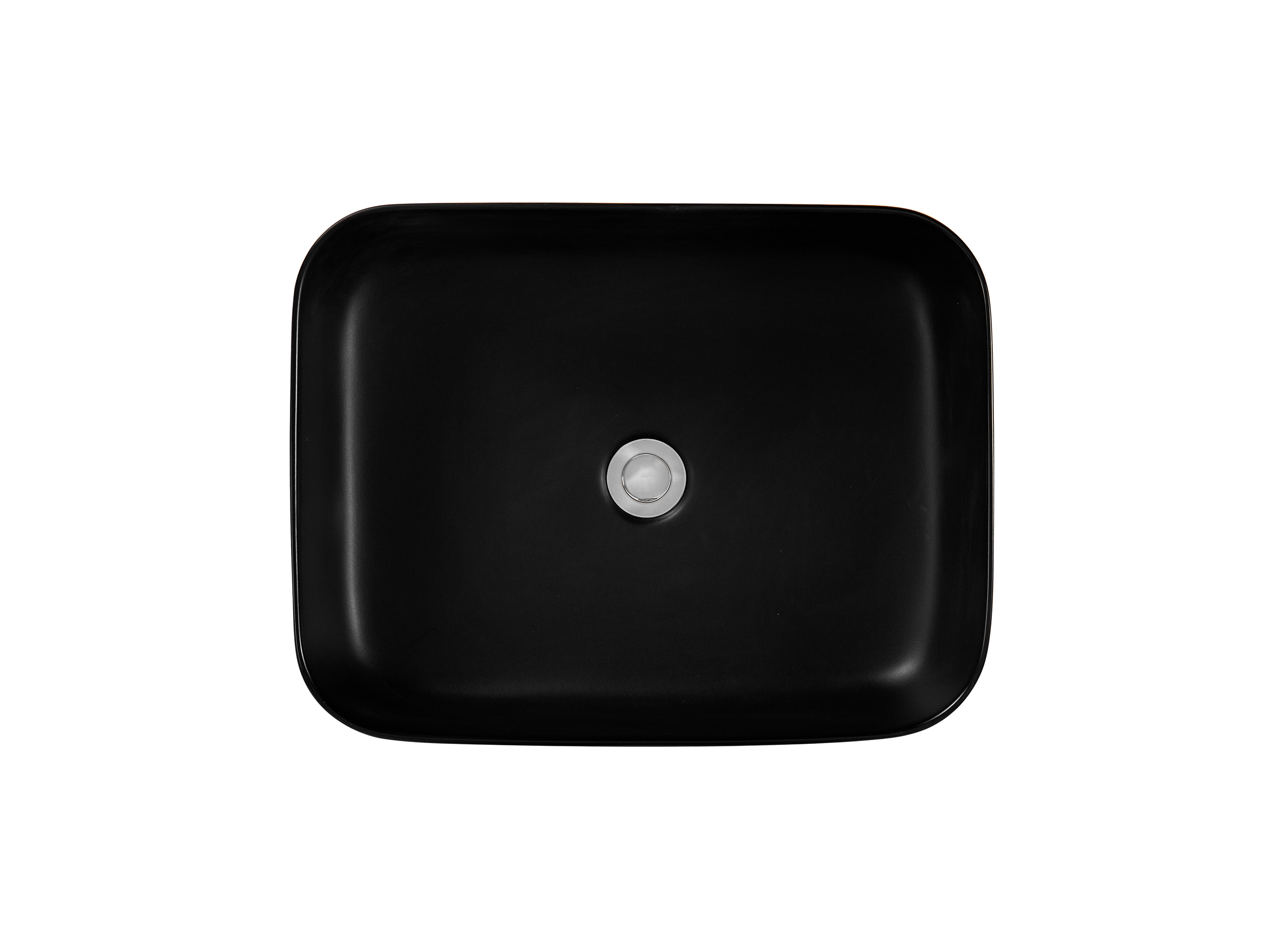 Раковина накладная Aquatek Вега AQ5515-MB черный матовый
