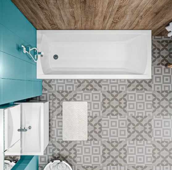 Ванна акриловая 1MarKa Modern MG 190x80 см Стандарт 2+