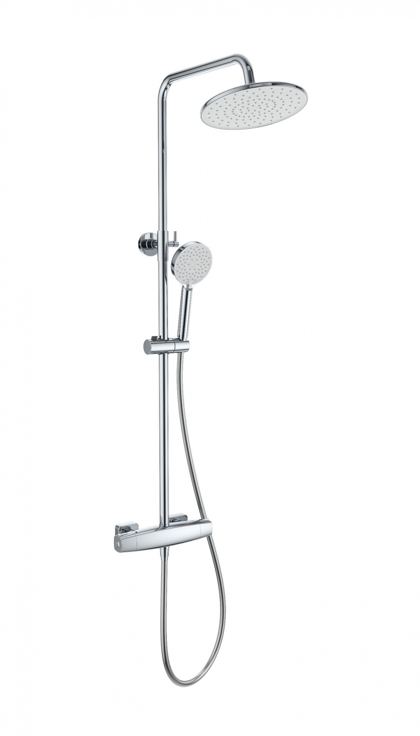 Душевая система с термостатом WONZON & WOGHAND NEO, Хром WW-B3035-A-CR