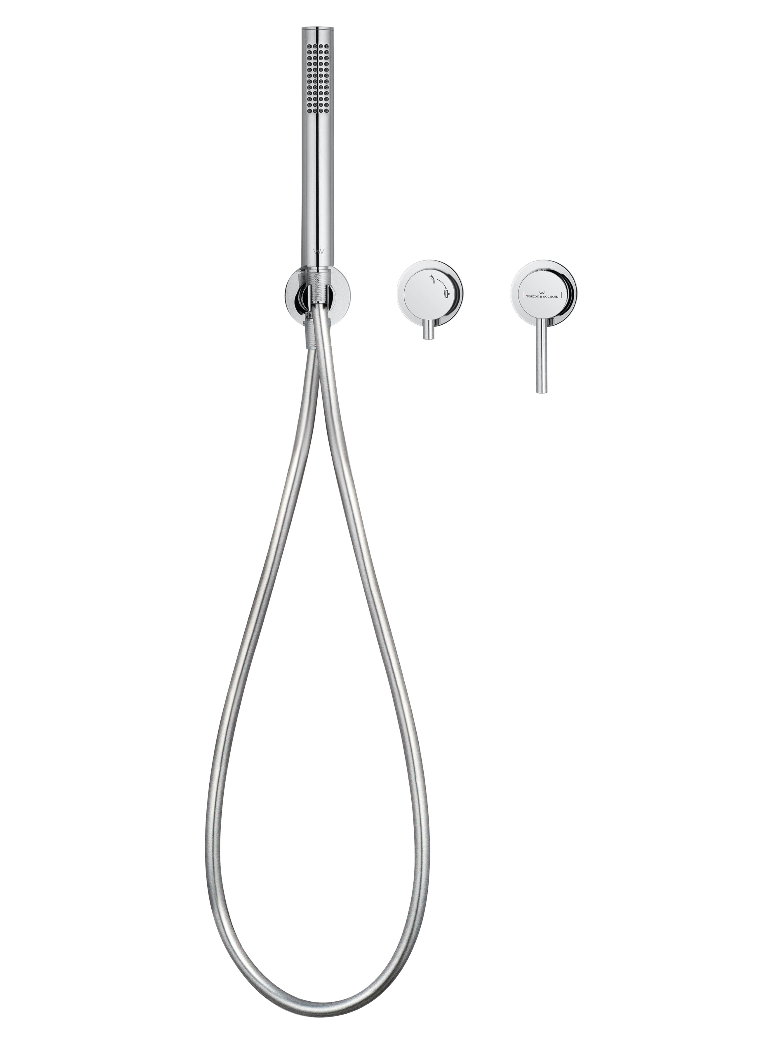 Смеситель для душевой системы встраиваемый WONZON & WOGHAND STICK, Хром WW-838017-CR