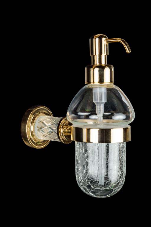 Настенный диспенсер Boheme MURANO CRYSTAL (комплект) 10912-CRST-G