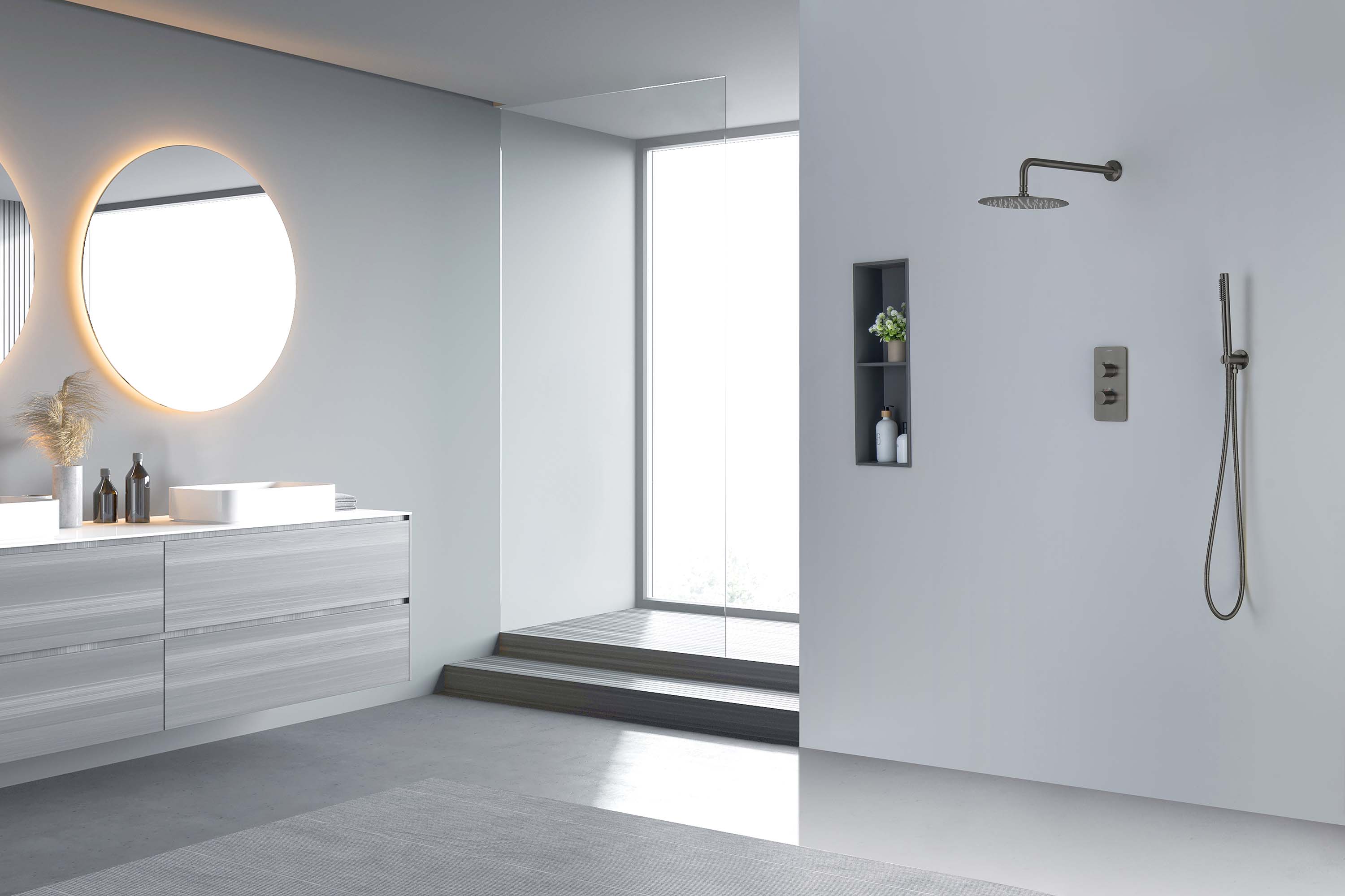 Set 3 в 1 душевой комплект Aquatek Европа AQ1376BGM