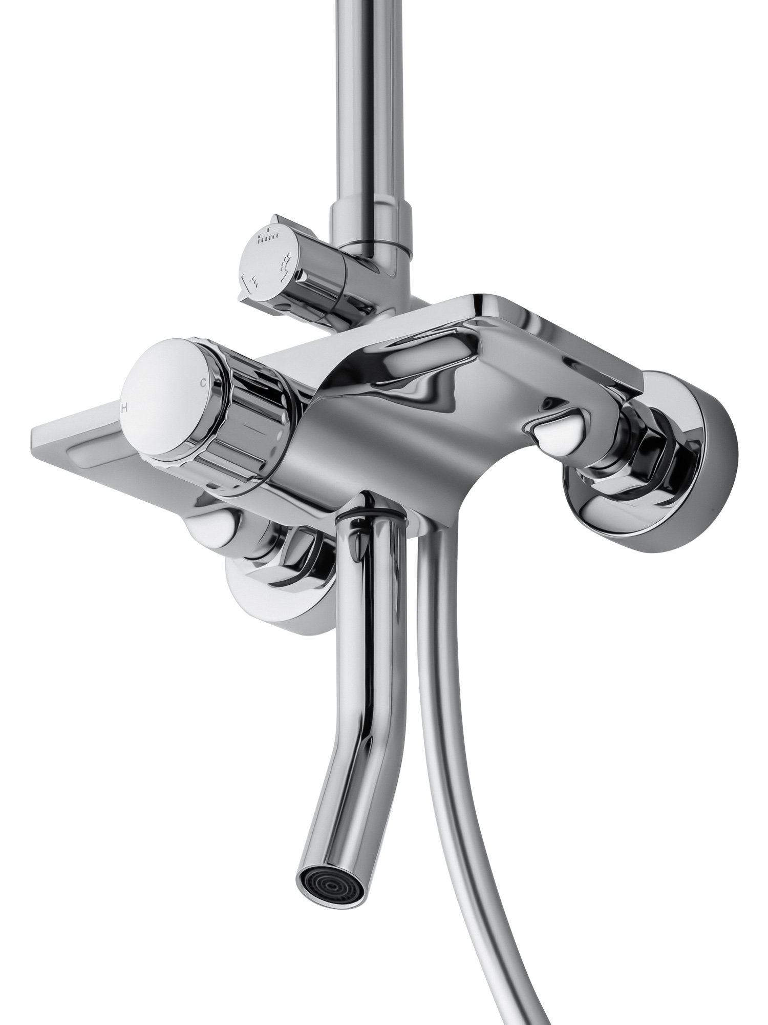 Душевая система WONZON & WOGHAND CLICK, Хром WW-N3S962-CR