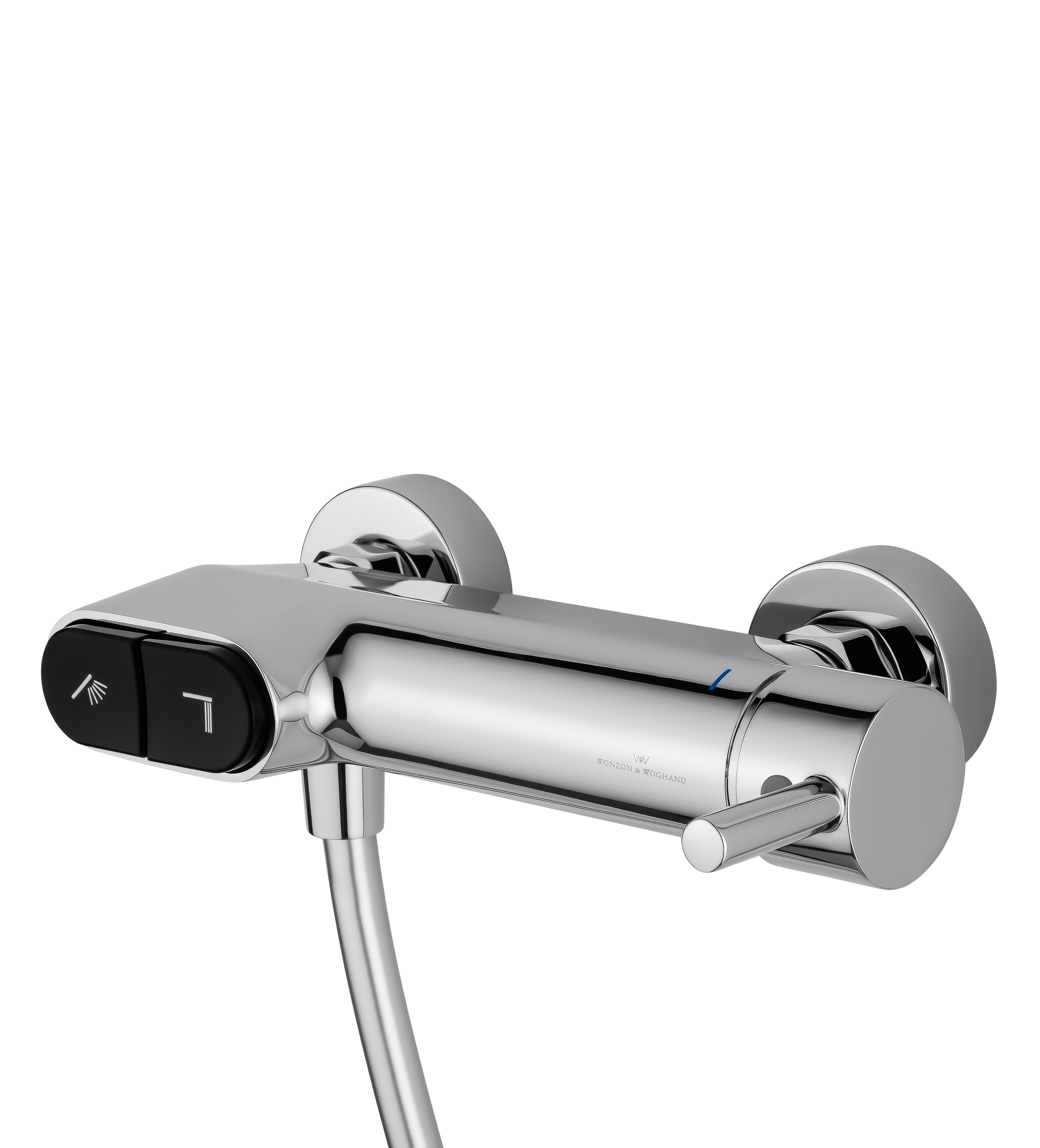 Смеситель для душа с встроенным изливом WONZON & WOGHAND MUSE Corno, Хром WW-A30902-CR