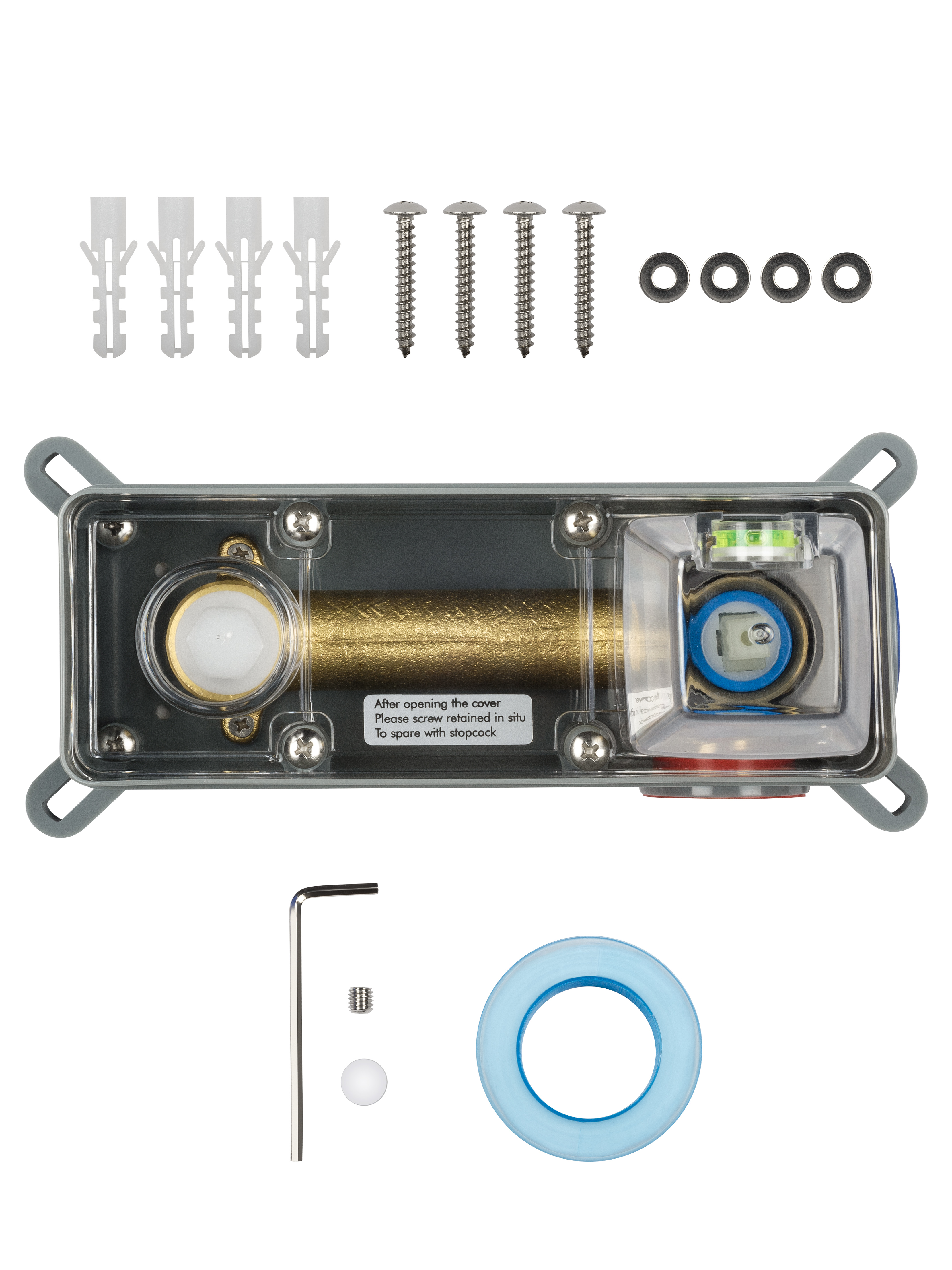 Смеситель для раковины встраиваемый WONZON & WOGHAND FRAME, Хром WW-88869010-CR