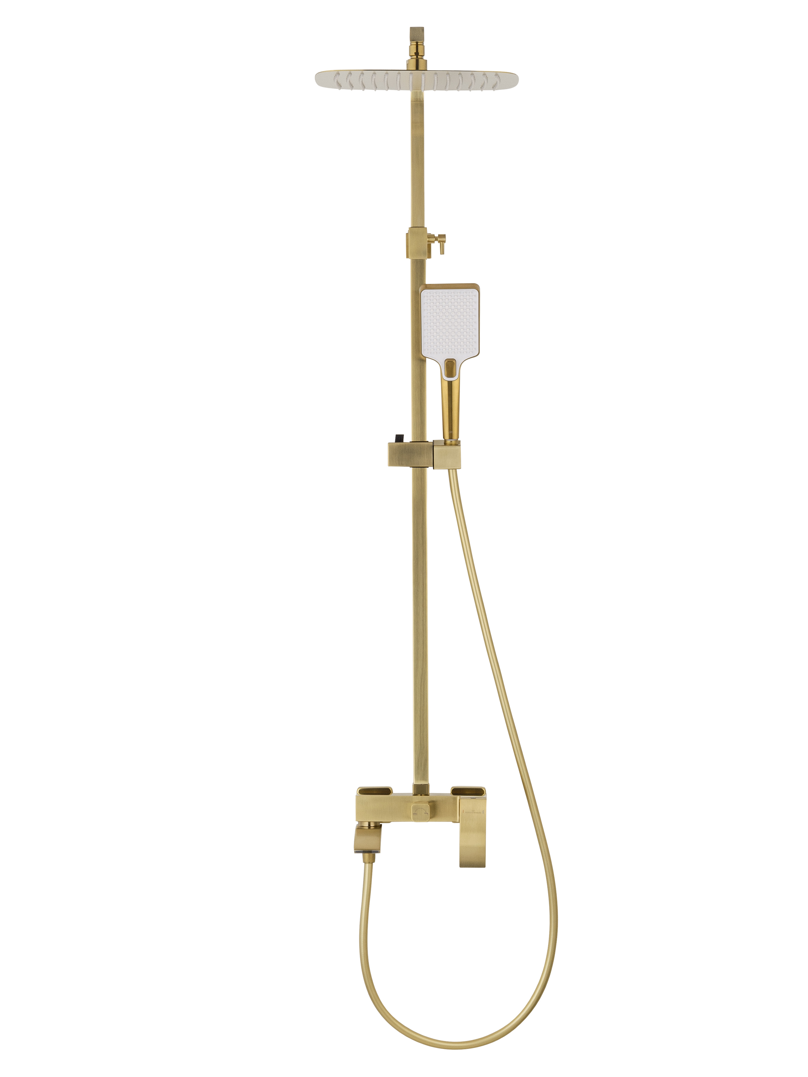 Душевая система WONZON & WOGHAND FIT, Брашированное золото WW-88739009-BG