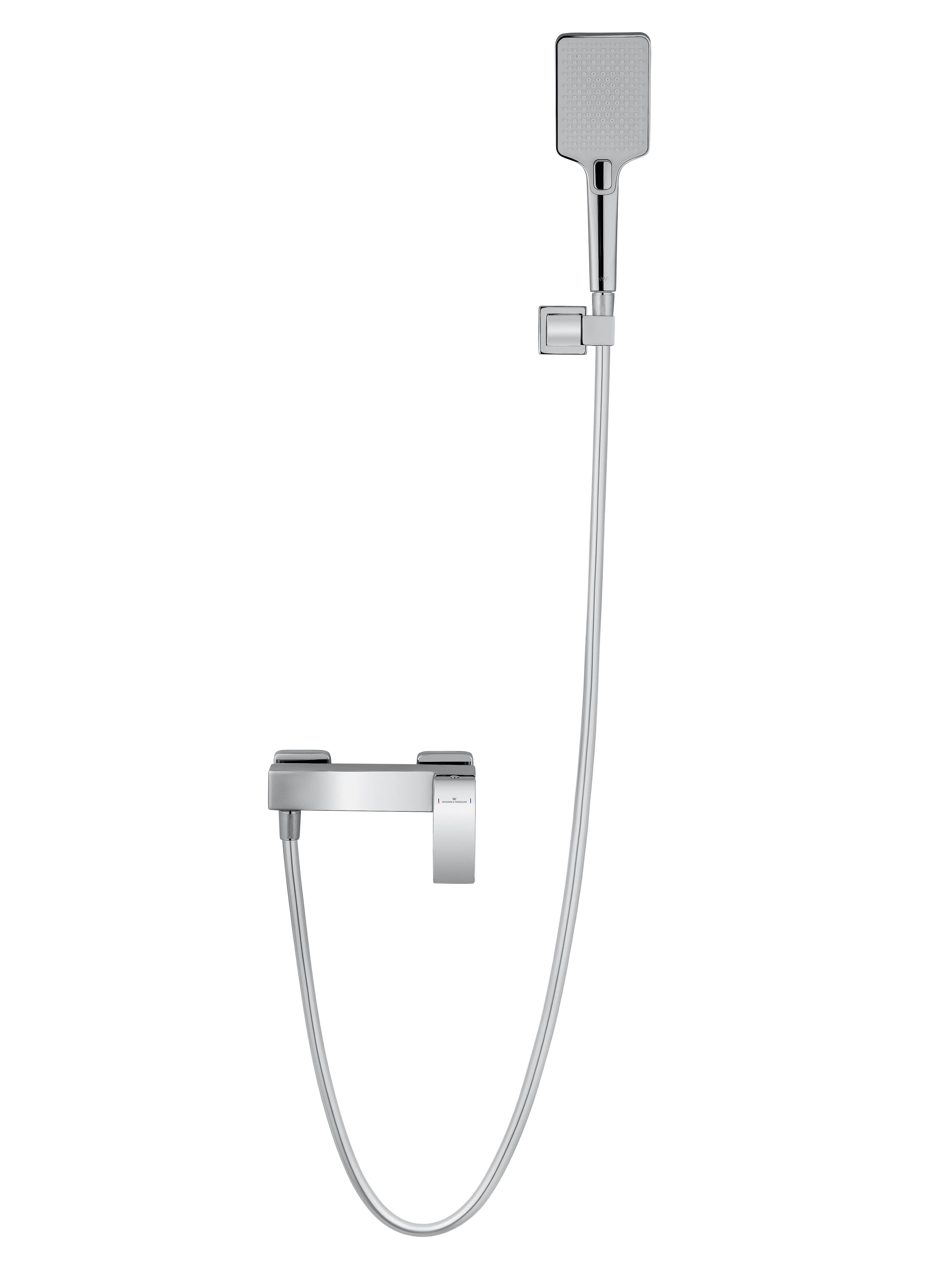 Смеситель для душа WONZON & WOGHAND CUBE 2.0, Хром WW-88048068-CR