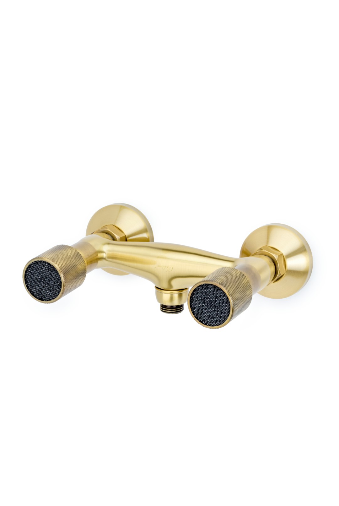 Смеситель для душа Boheme ROYAL CRYSTAL black, бронза (комплект) 314-Royal/CRST black