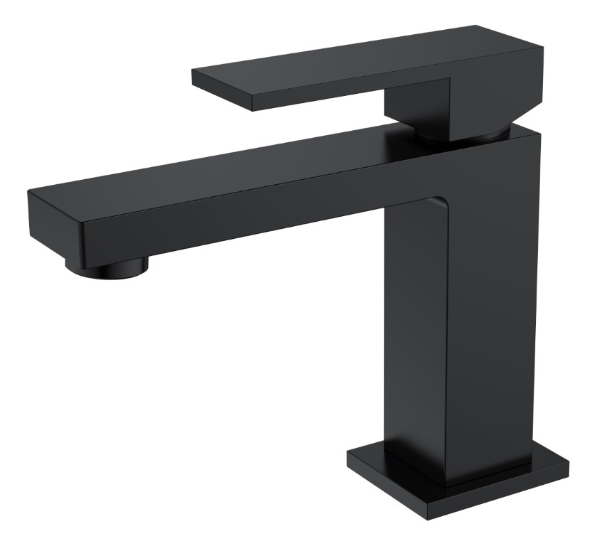 Boheme Cмеситель для умывальника Qubic Matt Black 471-B