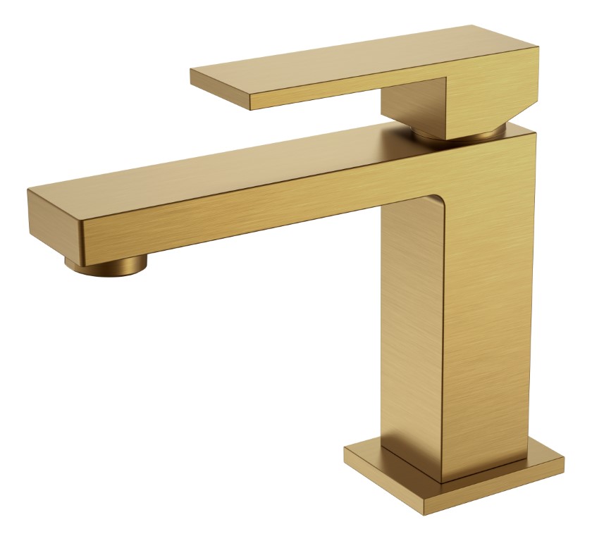 Boheme Cмеситель для умывальника Qubic Bronze 471-BR