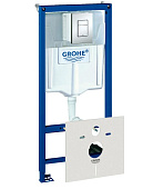 Система инсталляции для унитазов Grohe Rapid SL 38775001 4 в 1 с кнопкой смыва
